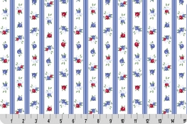 Cottage Rose Lane Nottinghill Quilting Cuddle® Blue Bonnet