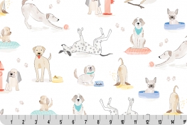 Puppy Playdate Bark Park Quilting Cuddle&reg; Multi