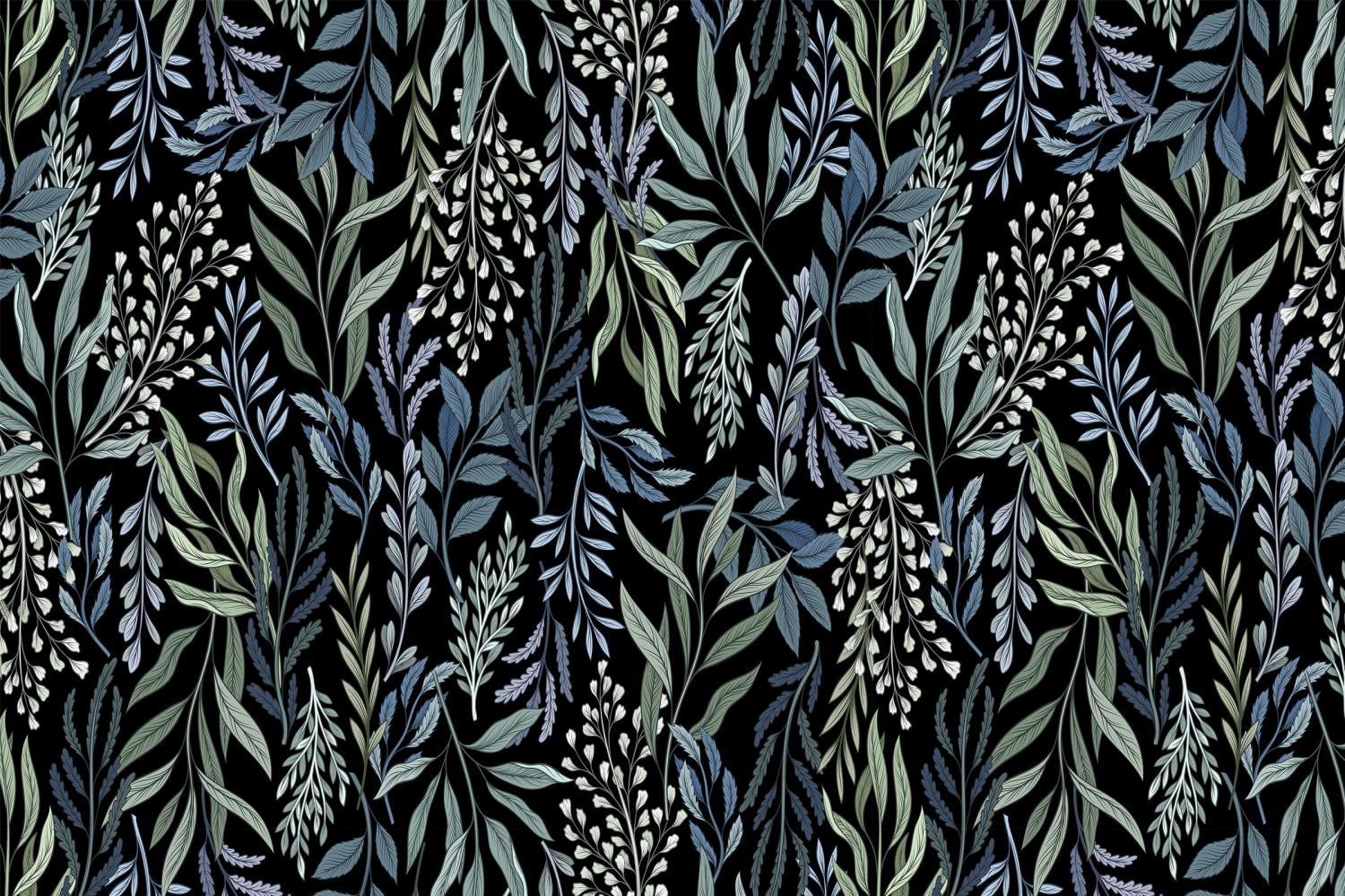 Whispering Blooms Dreamweaver Quilting Cuddle&reg; Black