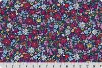 Whispering Blooms Mystical Quilting Cuddle® Navy