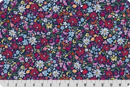 Whispering Blooms Mystical Quilting Cuddle® Navy