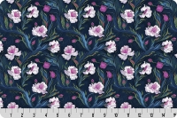 Whispering Blooms Nightshade Quilting Cuddle® Purple