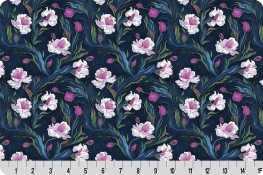 Whispering Blooms Nightshade Quilting Cuddle® Purple