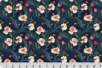 Whispering Blooms Nightshade Quilting Cuddle® Vibrant