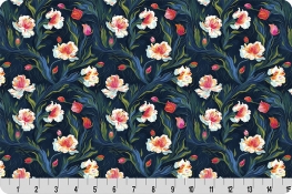 Whispering Blooms Nightshade Quilting Cuddle® Vibrant