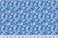 Wanderlust Daisies Quilting Cuddle® Blue