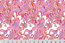 Wanderlust Paisley Quilting Cuddle® Pink