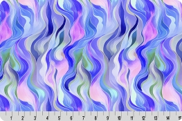 Wanderlust Rainbow Quilting Cuddle® Blue