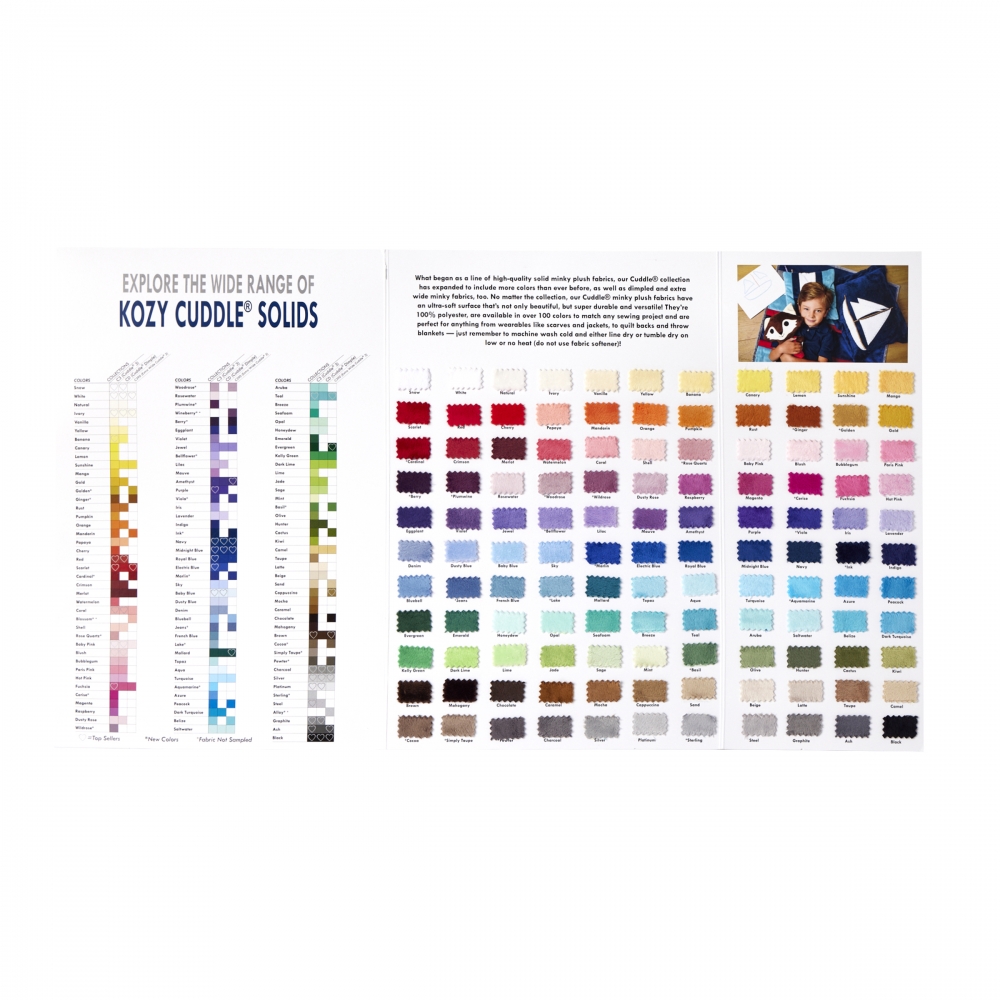 Sample Boards Kozy Board Volume 6