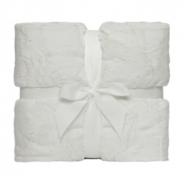 50" x 60" Luxe Cuddle&reg; Blanket Hide Natural