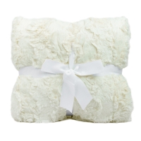 60" x 72" Luxe Cuddle&reg; Blanket Glacier Ivory
