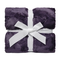 60" x 72" Luxe Cuddle&reg; Blanket Hide Berry