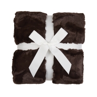 Signature 60" x 72" Luxe Cuddle&reg; Blanket Hide Chocolate