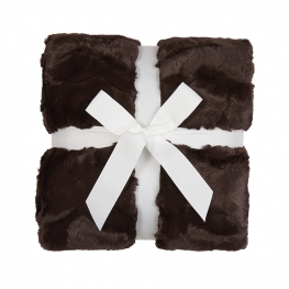 Signature 60" x 72" Luxe Cuddle&reg; Blanket Hide Chocolate