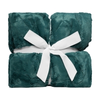 60" x 72" Luxe Cuddle&reg; Blanket Hide Spruce