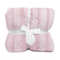 60" x 72" Luxe Cuddle&reg; Blanket Vienna Rosewater