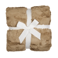 Signature 60" x 72" Luxe Cuddle&reg; Blanket Willow Cappuccino
