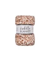 Petite 36" x 30" Luxe Cuddle&reg; Blanket Milan Cheetah Woodland