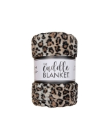 Petite 36" x 30" Luxe Cuddle&reg; Blanket Milan Clouded Leo Sand