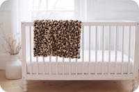 Petite 30" x 36" Luxe Cuddle&reg; Blanket Milan Clouded Leo Sand