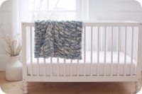 Petite 30" x 36" Luxe Cuddle&reg; Blanket Milan Enzo Nightfall