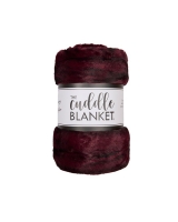 Classic 50" x 60" Luxe Cuddle&reg; Blanket Milan Enzo Cherry Cola