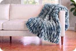 Classic 50" x 60" Luxe Cuddle&reg; Blanket Milan Enzo Nightfall