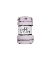 Classic 50" x 60" Luxe Cuddle&reg; Blanket Milan Luca Sugar Plum