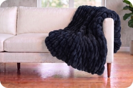 Classic 50" x 60" Luxe Cuddle&reg; Blanket Milan Ink
