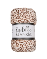 Signature 60" x 72" Luxe Cuddle&reg; Blanket Milan Cheetah Woodland