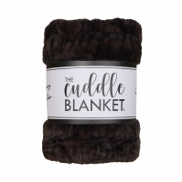 Signature 60" x 72" Luxe Cuddle&reg; Blanket Milan Enzo Black Coffee