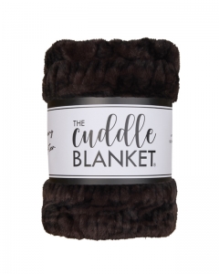 Signature 60" x 72" Luxe Cuddle&reg; Blanket Milan Enzo Black Coffee