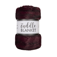 Signature 60" x 72" Luxe Cuddle&reg; Blanket Milan Enzo Cherry Cola