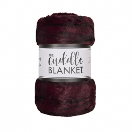 Signature 60" x 72" Luxe Cuddle&reg; Blanket Milan Enzo Cherry Cola