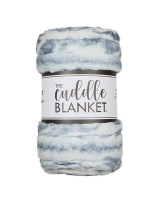 Signature 60" x 72" Luxe Cuddle&reg; Blanket Milan Enzo Nightfall