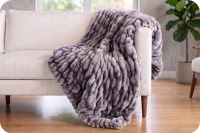 Signature 60" x 72" Luxe Cuddle&reg; Blanket Milan Luca Sugar Plum