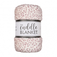 Deluxe 60" x 90" Luxe Cuddle&reg; Blanket Milan Cheetah Woodrose