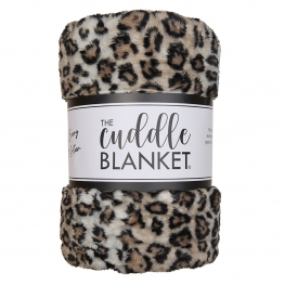 Deluxe 60" x 90" Luxe Cuddle&reg; Blanket Milan Clouded Leo Sand