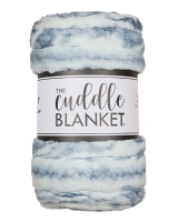 Deluxe 60" x 90" Luxe Cuddle&reg; Blanket Milan Enzo Nightfall