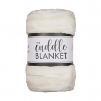 Deluxe 60" x 90" Luxe Cuddle&reg; Blanket Milan Enzo Vanilla Creme