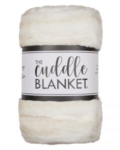 Deluxe 60" x 90" Luxe Cuddle&reg; Blanket Milan Enzo Vanilla Creme