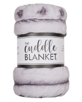 Deluxe 60" x 90" Luxe Cuddle&reg; Blanket Milan Luca Sugar Plum