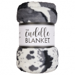Deluxe 60" x 90" Luxe Cuddle&reg; Blanket Milan Pony Storm