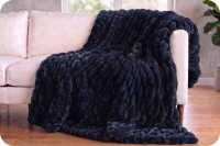 Deluxe 60" x 90" Luxe Cuddle&reg; Blanket Milan Ink