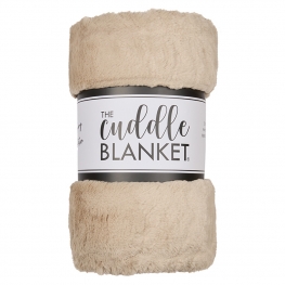 Deluxe 60" x 90" Luxe Cuddle&reg; Blanket Milan Sand Dollar