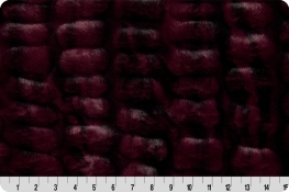 60" X 90" Luxe Cuddle&reg; Blanket Milan Enzo Cherry Cola