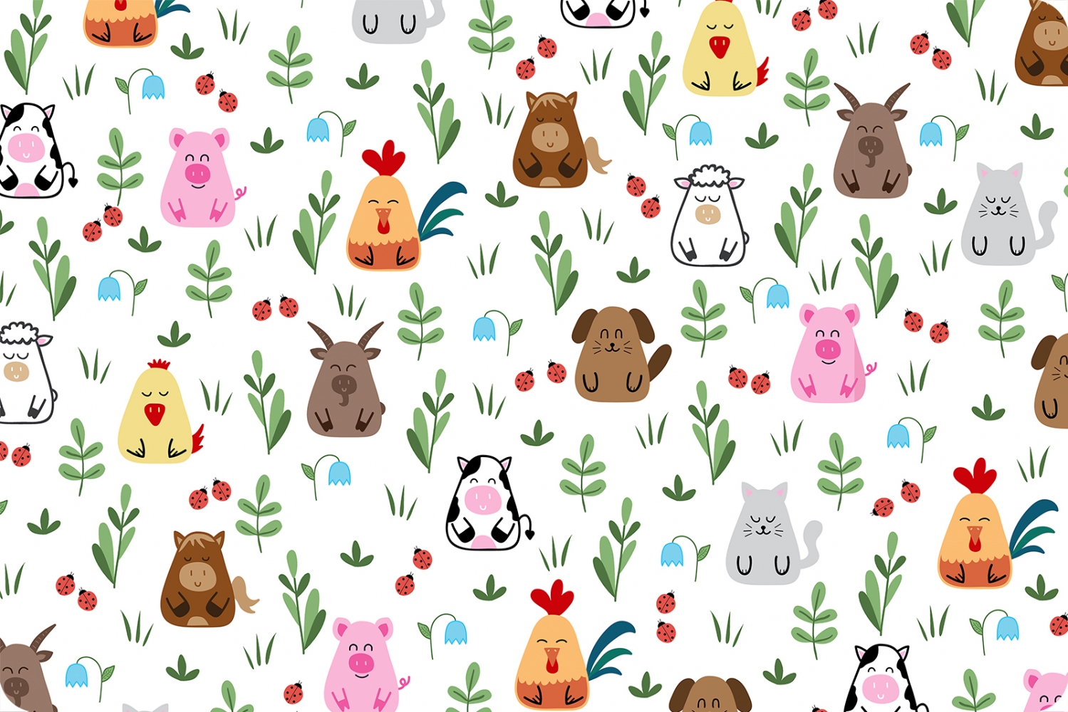 Tami Jones Farm Lovies Digital Cuddle&reg; Multi