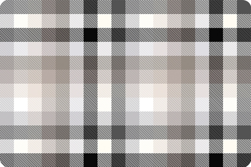 Gray Plaid Cloud Cuddle<sup>®</sup> <br /> Simply Taupe