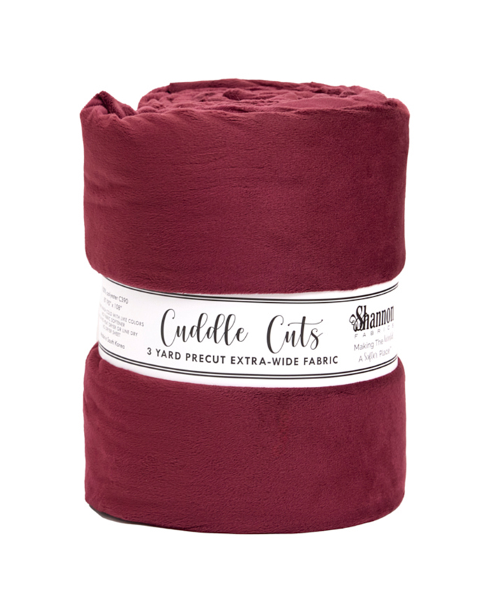 3 Yard Cuddle&reg; Cut C390 Black Cherry