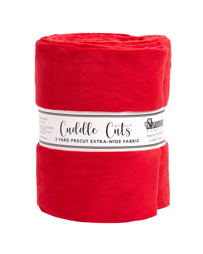 3 Yard Cuddle&reg; Cut C390 Scarlet